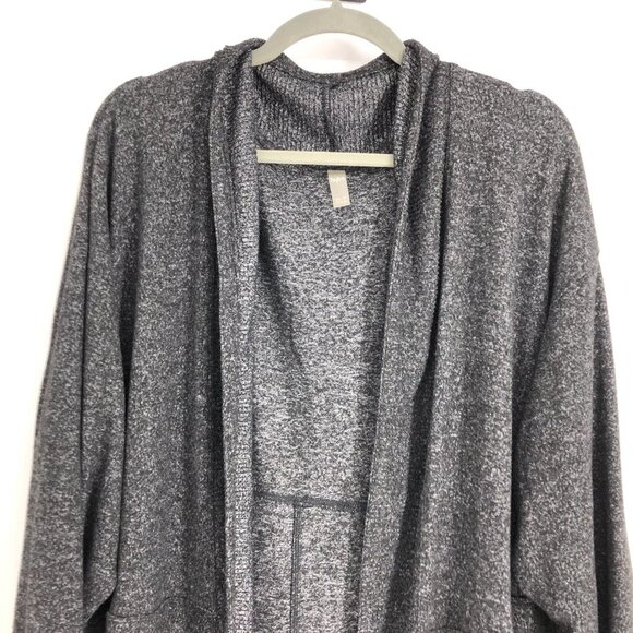 Women's Black Cardigan Sweater - Picture 4 of 16